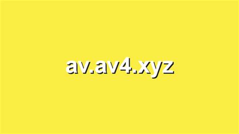 av4 エロサイト|Av4.XYZ us — Yandex:found 3 million results